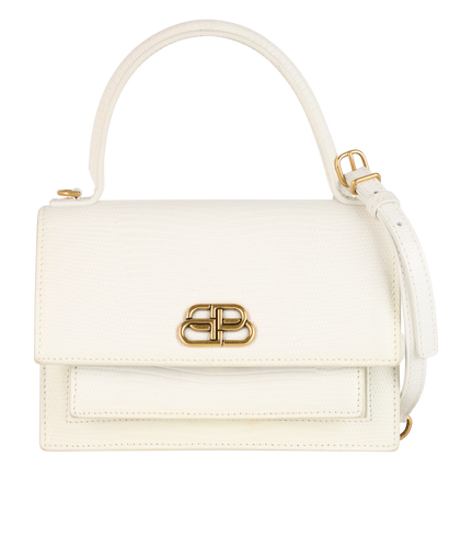 Sharp XS, &pound;350, Handbags, White, Leather, Front view